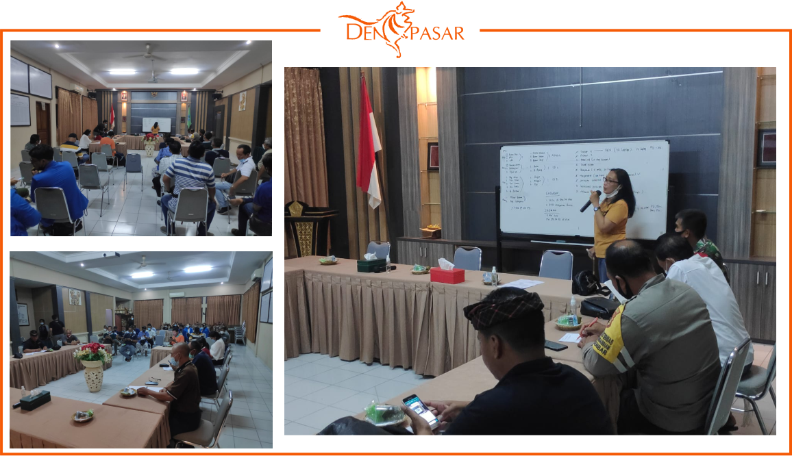 Rapat Koordinasi Persiapan Pelaksanaan Vaksinasi Massal 7 Titik Di Kelurahan Padangsambian