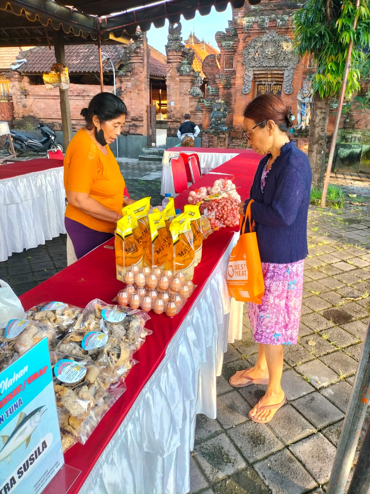 Gerai Pangan Murah Kelurahan Padangsambian Kembali Digelar