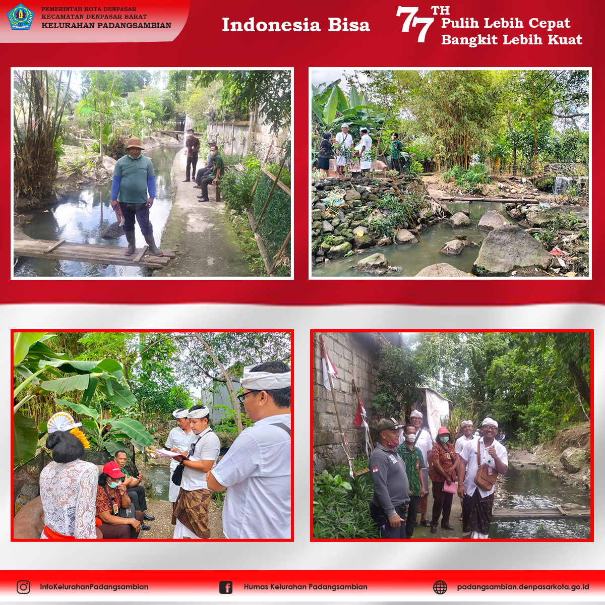 Monitoring Kegiatan PROKASIH Kelurahan Padangsambian