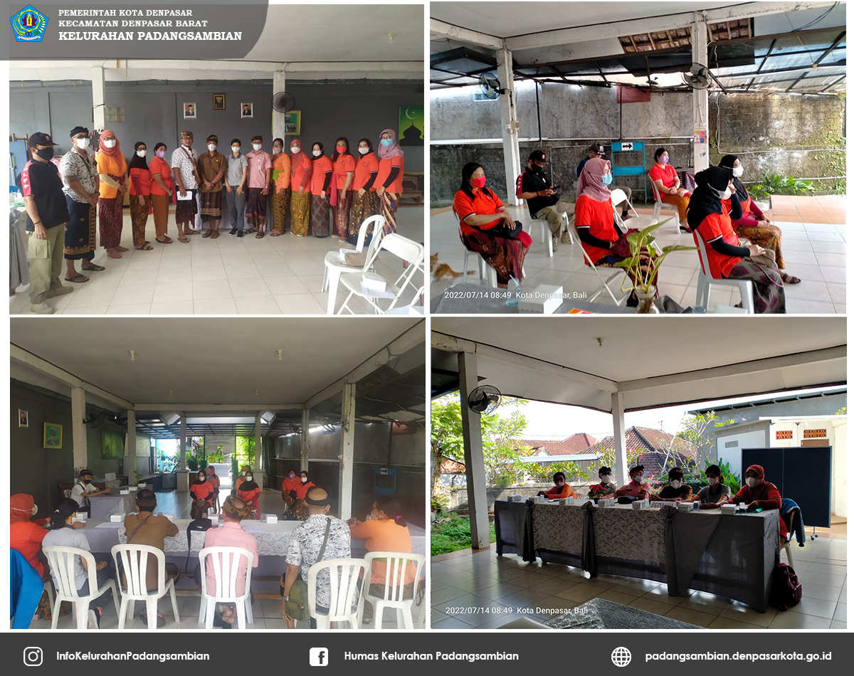 Kegiatan Pembinaan PSN Lingkungan Buana Permata Hijau Kelurahan Padangsambian