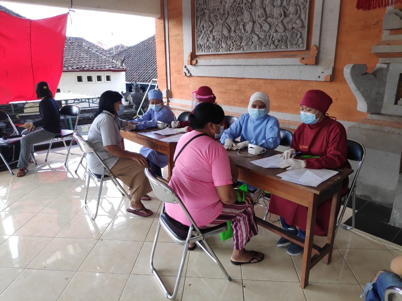 Vaksinasi Covid-19 Massal Tahap II Gelombang Kedua 29 Mei 2021 Kelurahan Padangsambian