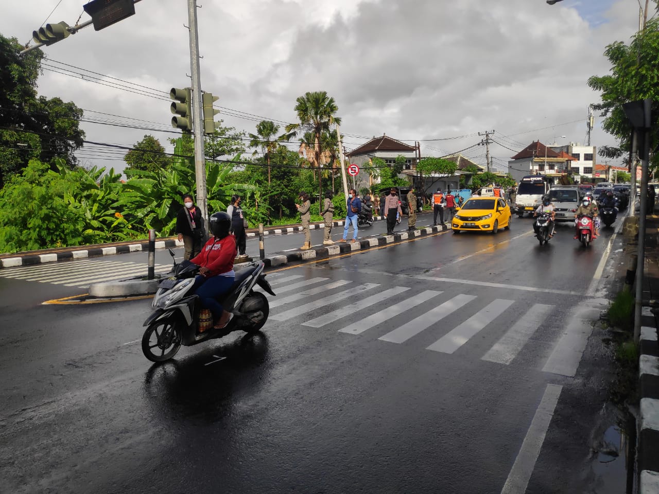 PENEGAKAN YUSTISI PROTOKOL KESEHATAN PPKM DENPASAR