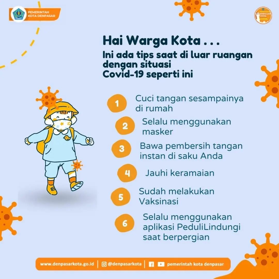 Tips Aman Saat Di Luar Ruangan Dalam Situasi Pandemi Covid-19