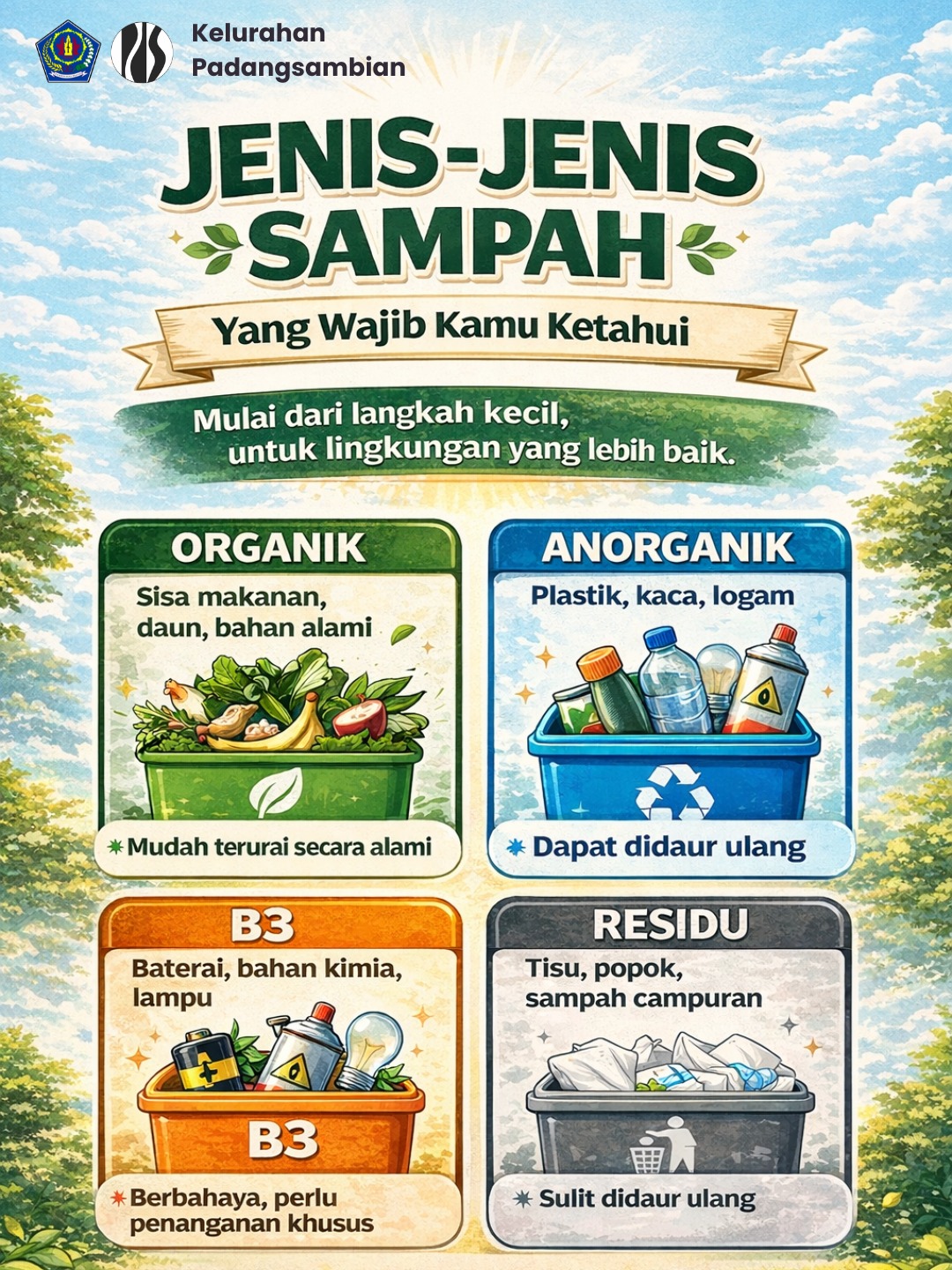 Memilah Sampah Bukan Sekedar Kebiasaan, Tapi Langkah Nyata Menjaga Lingkungan